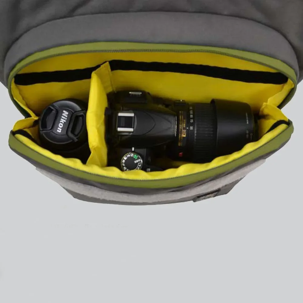 Camera Shoulder Messenger Bag Ape Case AC580 Teal Gray DSLR Tablet Padded NEW